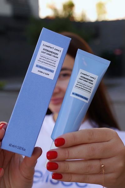 Hydramemory Light Sorbet Cream Comfort Zone - Легкий зволожуючий крем-сорбет   CZ17 фото