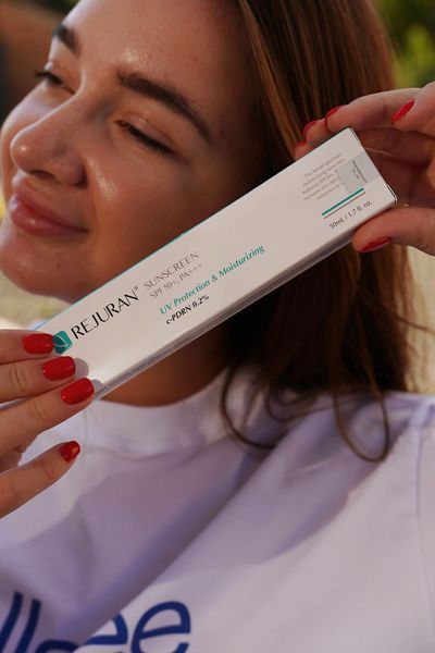 Сонцезахисний крем Sunscreen SPF 50+/PA+++ Rejuran RJ115 фото