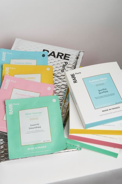 RARE Paris Carbone Glac&eacute; Purifying Face Mask Очищающая маска для лица с гамамелисом и экстрактом мальвы RP13 фото