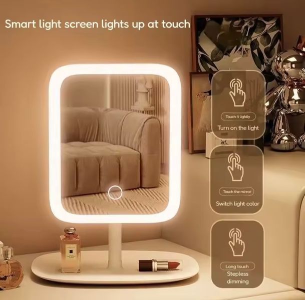 LED-дзеркало для макіяжу з регульованою підсвіткою DZ14 фото