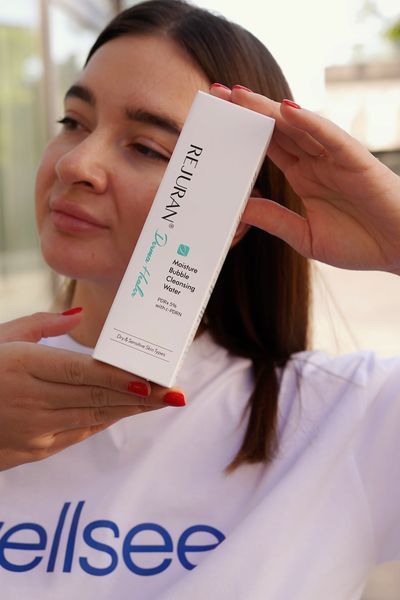 Зволожуюча піна для вмивання Moisture Bubble Cleansing Water Rejuran RJ13 фото