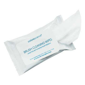 COLORESCIENCE BRUSH CLEANING WIPES Серветки для очищення пензлів для макіяжу COL39 фото