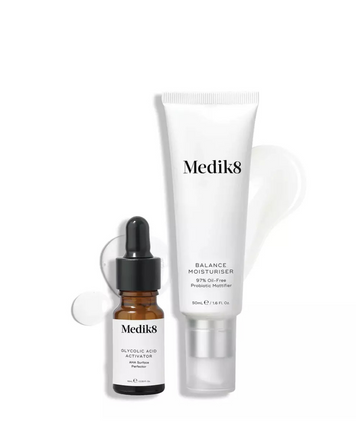 Medik8 Balance Moisturiser with Glycolic Acid Activator 50 + 10 ml Увлажняющий крем, АНА комплекс MD55 фото