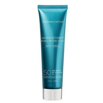 COLORESCIENCE SUNFORGETTABLE TOTAL PROTECTION BODY SHIELD SPF 50 Солнцезащитный крем для тела COL44 фото